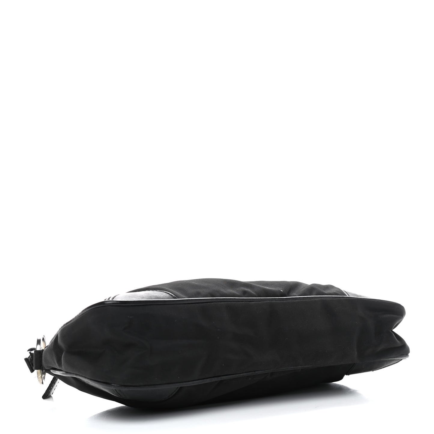 Tessuto Nylon Pochette Bag Black