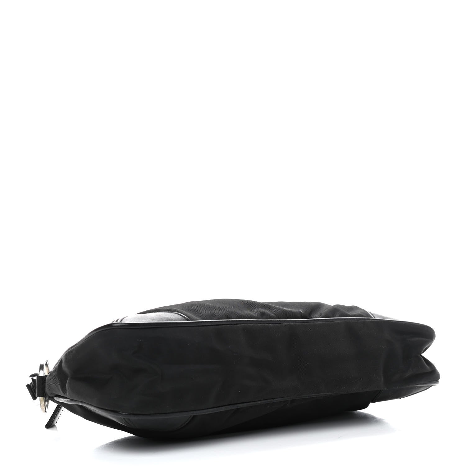 Prada Tessuto Nylon Pochette Bag Black 4 of 9