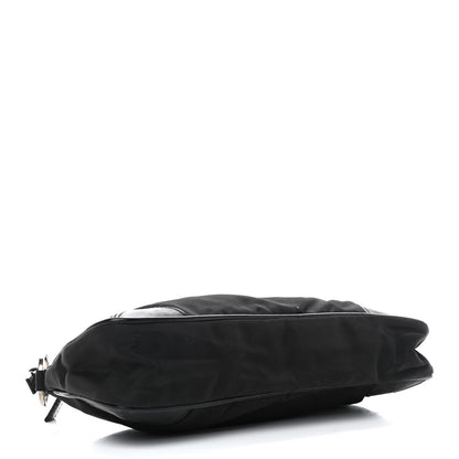 Prada Tessuto Nylon Pochette Bag Black 4 of 9