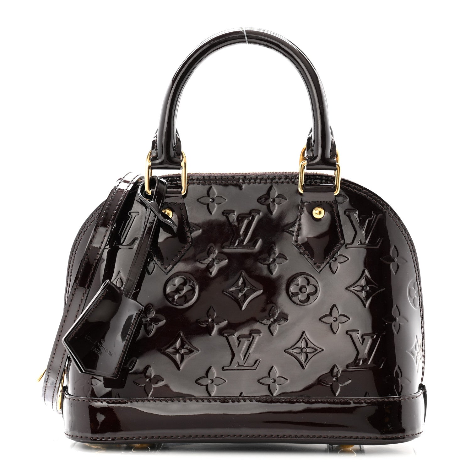 Louis Vuitton Vernis Alma BB Amarante 1 of 10
