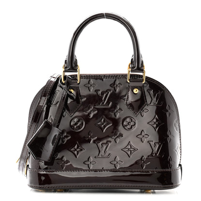 Louis Vuitton Vernis Alma BB Amarante 1 of 10