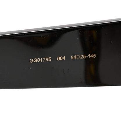 Gucci Square Frame GG0178S Sunglasses Havana 6 of 8