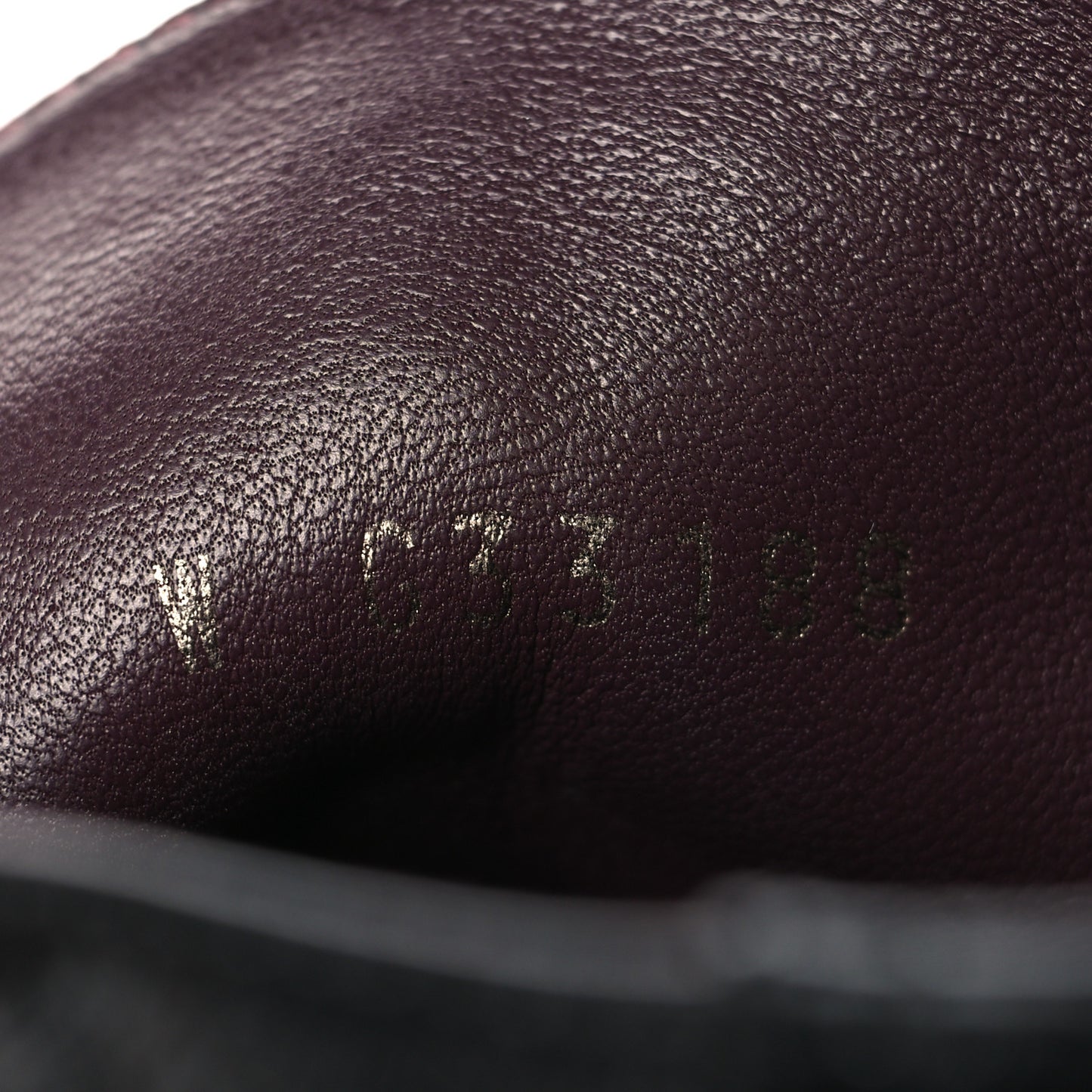 Crackled Calfskin Velvet Pearl Combat Short Boots 37.5 Black