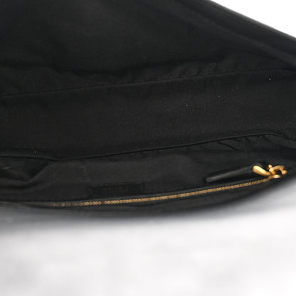 Fendi Nappa FF 1974 Embossed Baguette Black 5 of 10