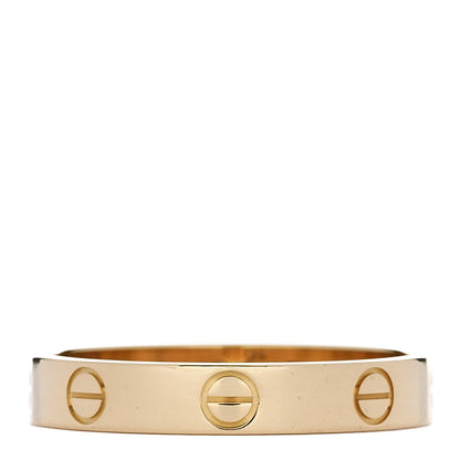 Cartier 18K Yellow Gold 3.5mm LOVE Wedding Band Ring 58 8.5 1 of 4