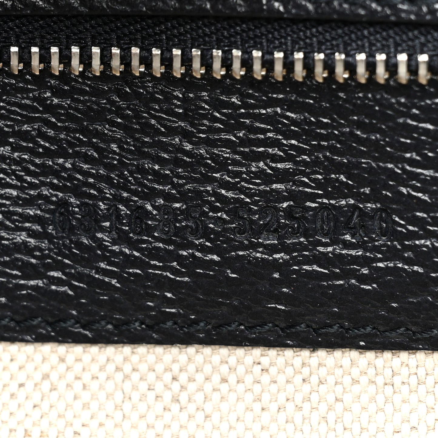 GG Supreme Monogram Textured Calfskin Web Medium Ophidia Shopping Tote Beige Blue