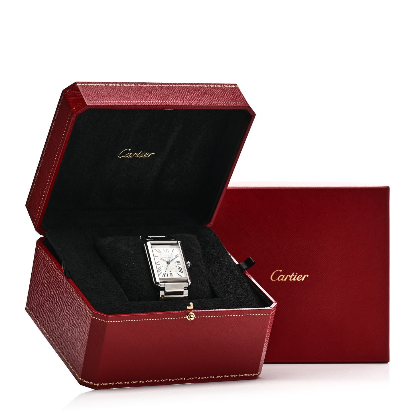 Stainless Steel 31mm Tank Must Automatic Watch