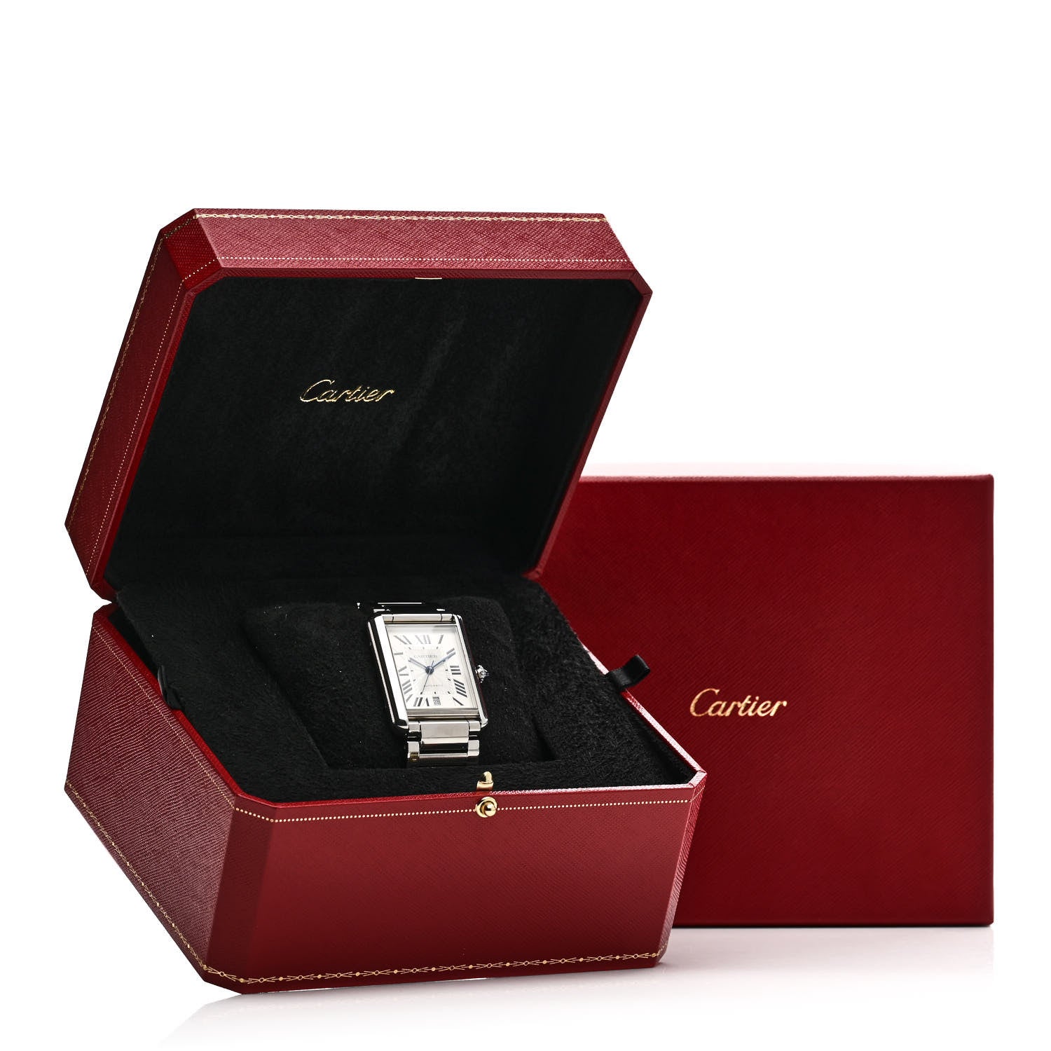 Cartier Stainless Steel 31mm Tank Must Automatic Watch 5 of 5