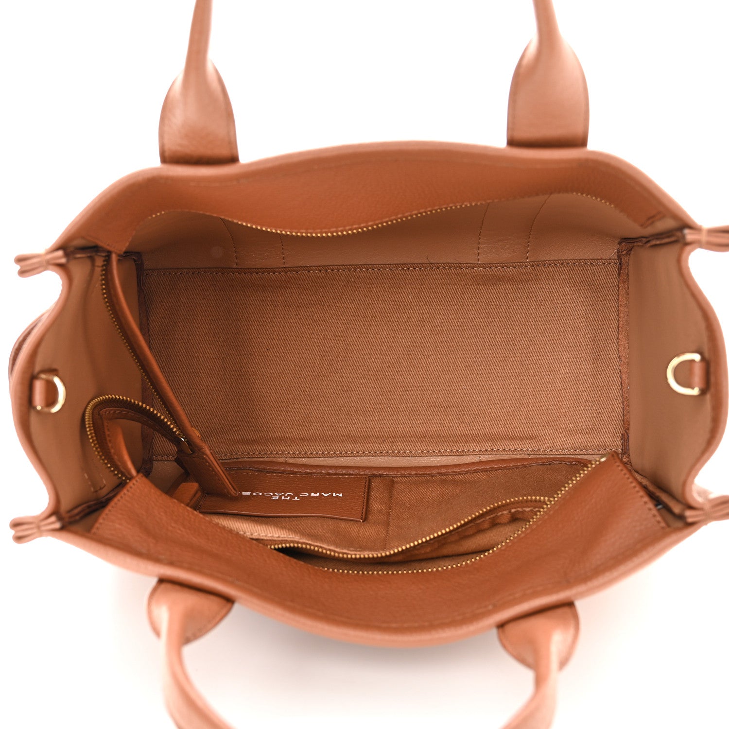 Marc Jacobs Grained Calfskin Medium The Tote Bag Argan Oil 5 of 10