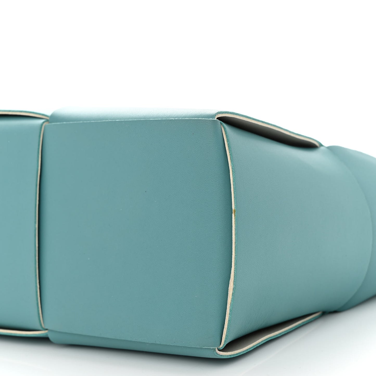 Nappa Maxi Intrecciato Medium Arco Tote Linoleum