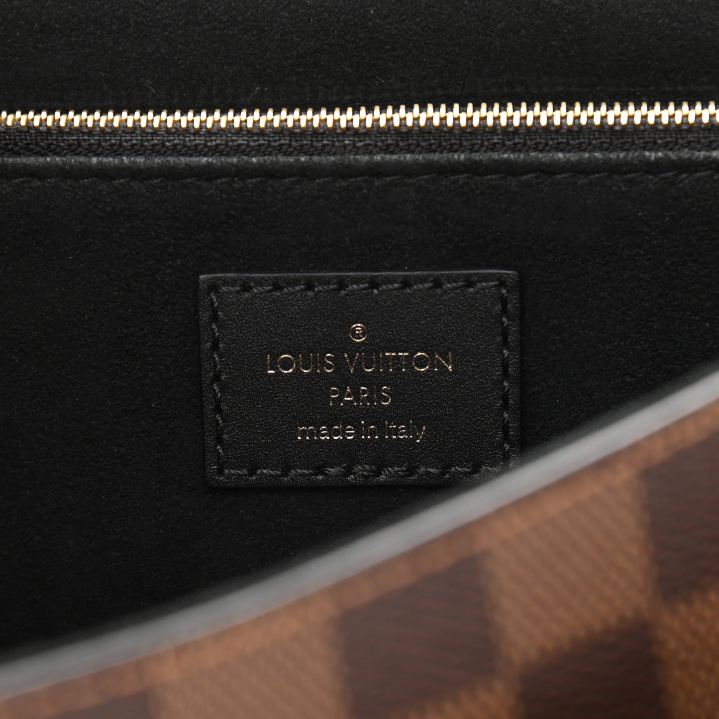 Damier Ebene Vavin PM Black