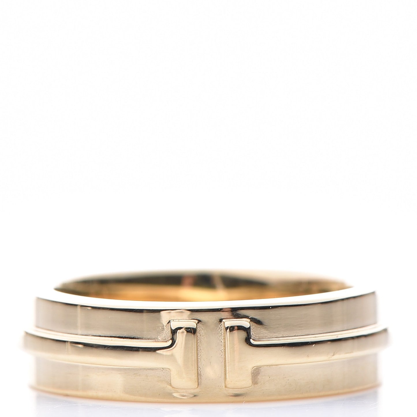 18K Yellow Gold T Two Ring 51 5.75