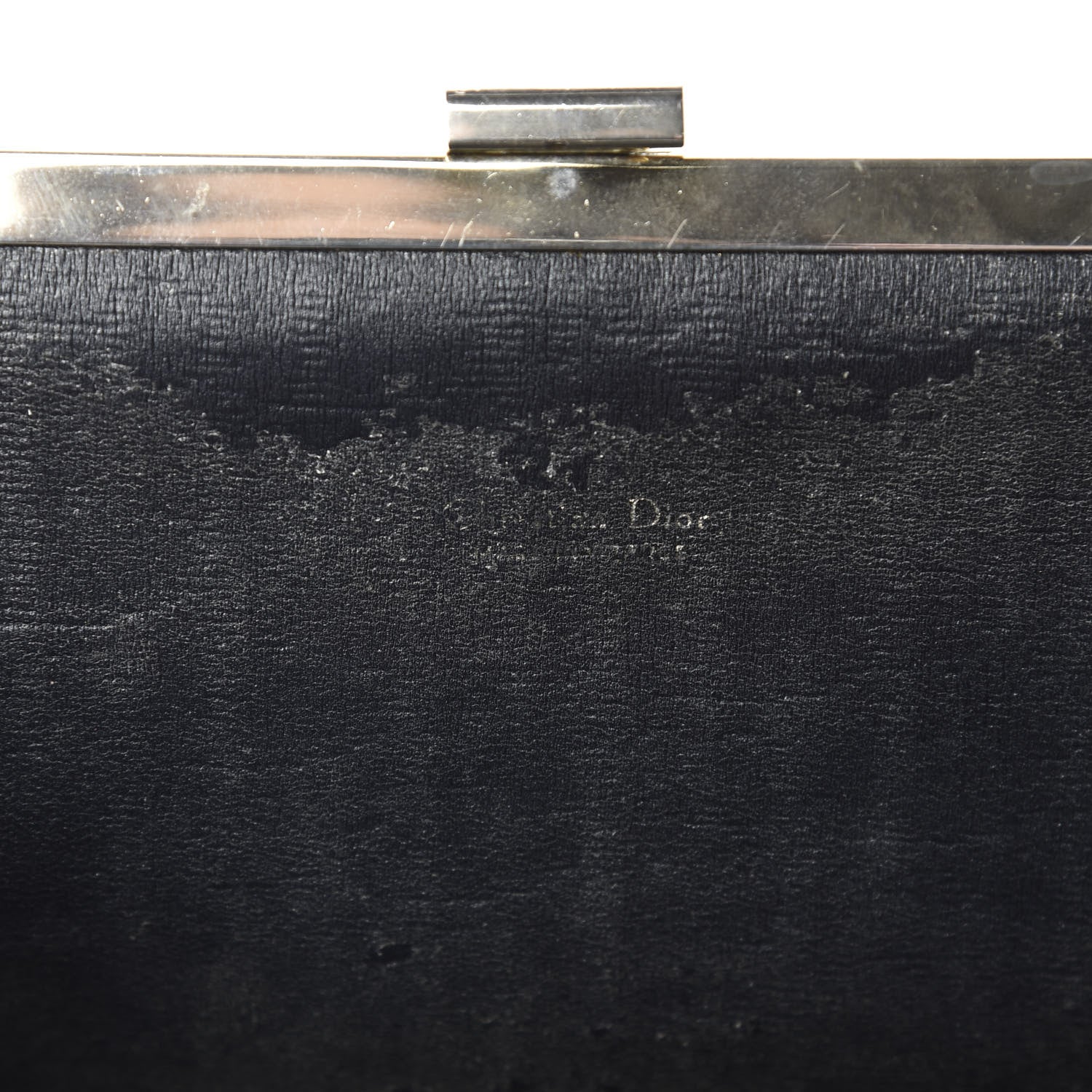 Christian Dior Monogram Clutch Blue 8 of 10