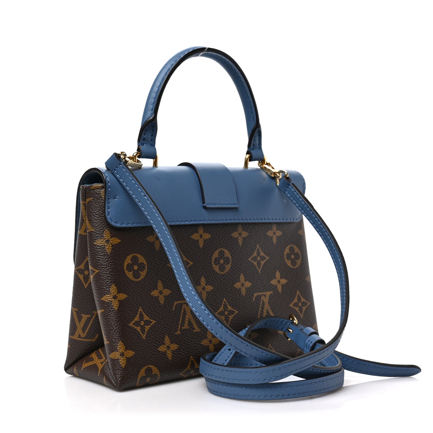 Louis Vuitton Monogram Locky BB Blue Jean 3 of 7