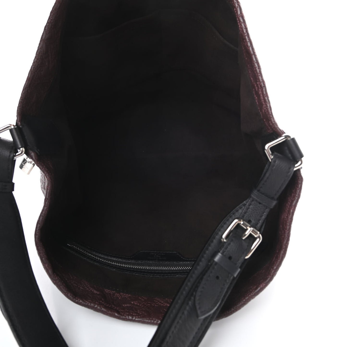 Monogram Lambskin Antheia Hobo PM Chocolat