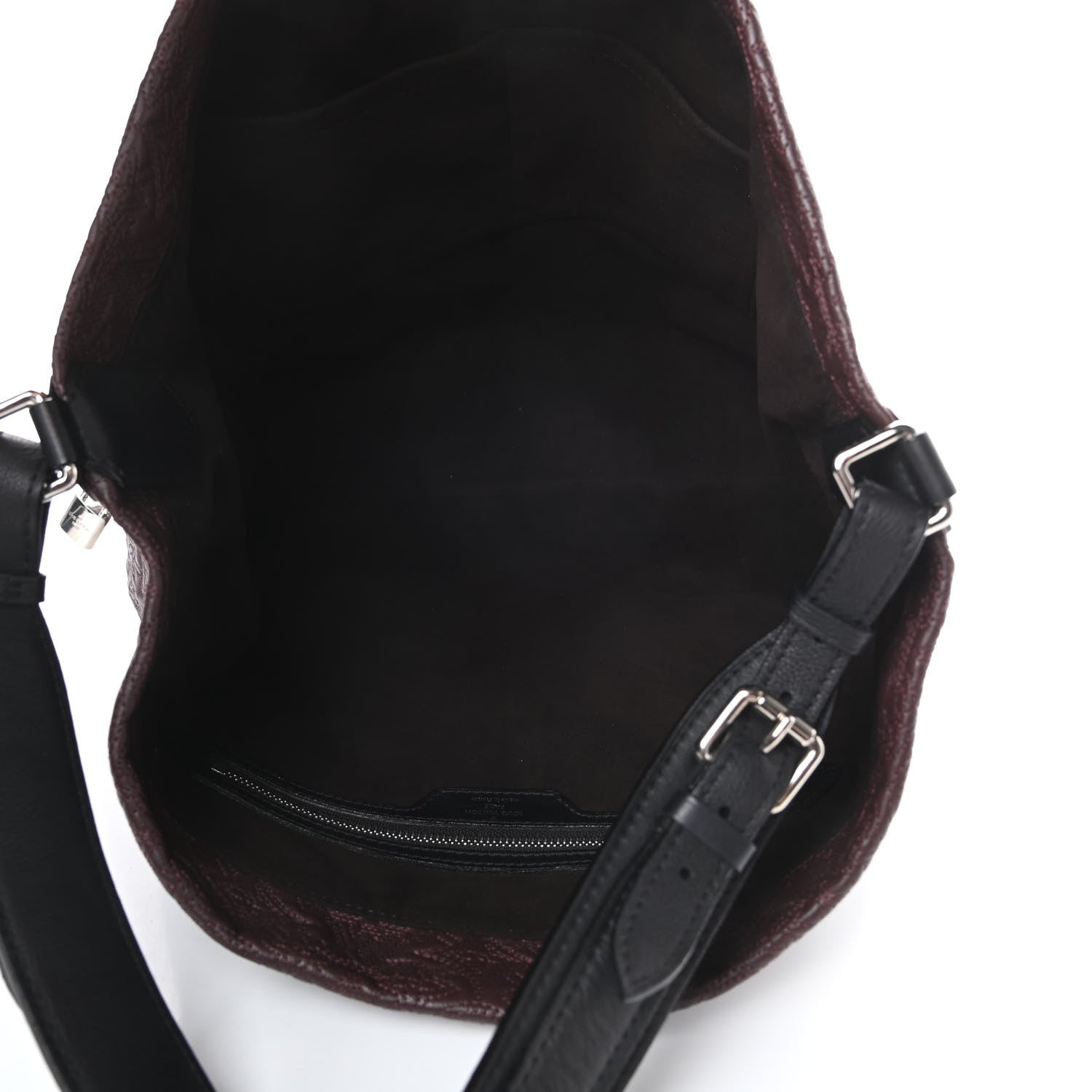 Louis Vuitton Monogram Lambskin Antheia Hobo PM Chocolat 5 of 12