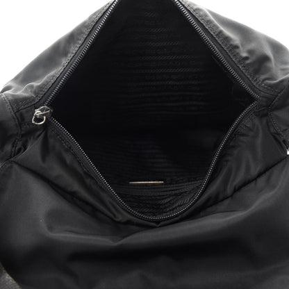 Prada Nylon Vela Messenger Bag Black 5 of 11