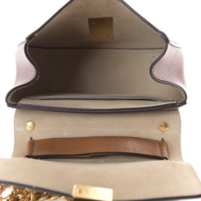 Chloe Grained Lambskin Mini Drew Shoulder Bag Caramel 5 of 14