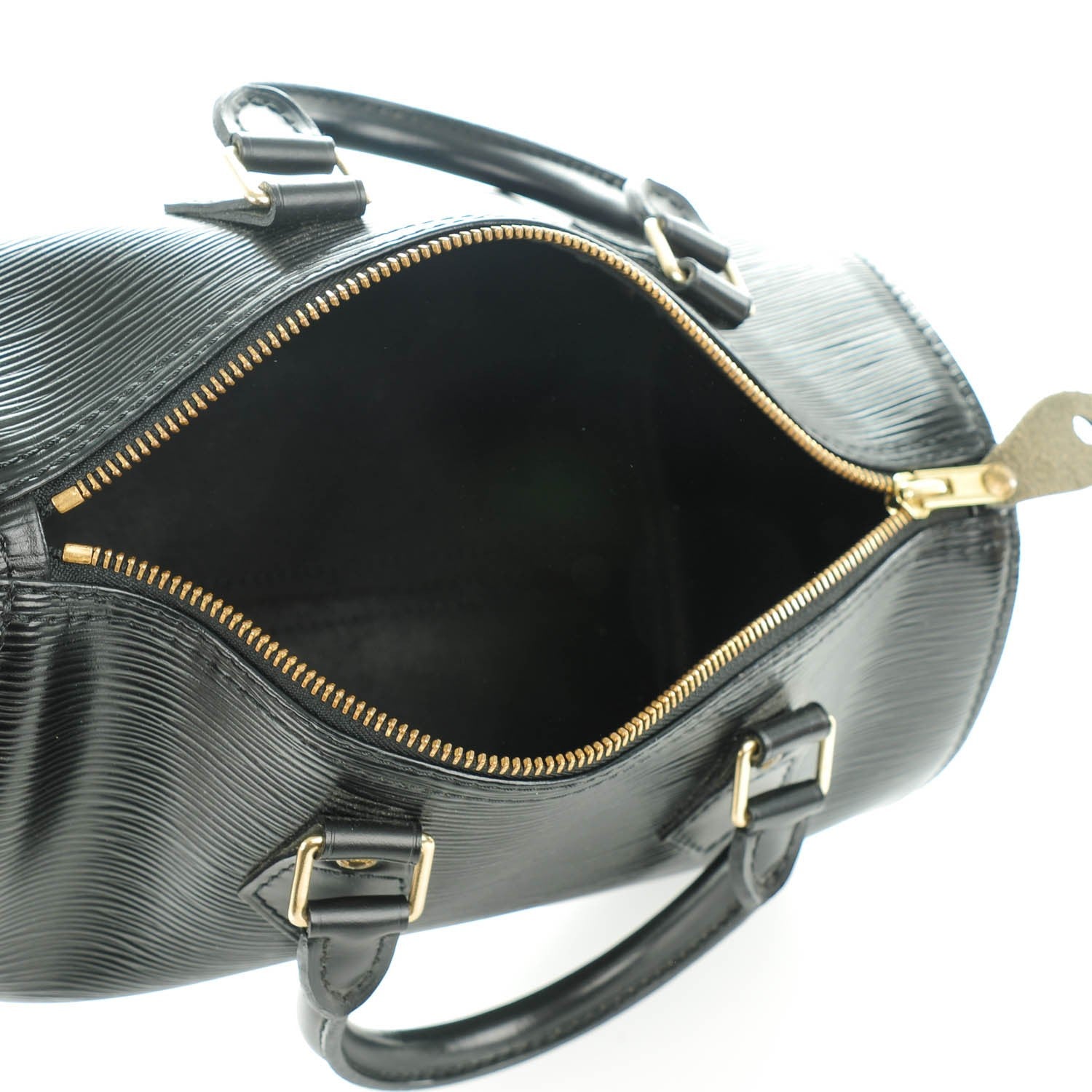 Louis Vuitton Epi Speedy 25 Black 6 of 7