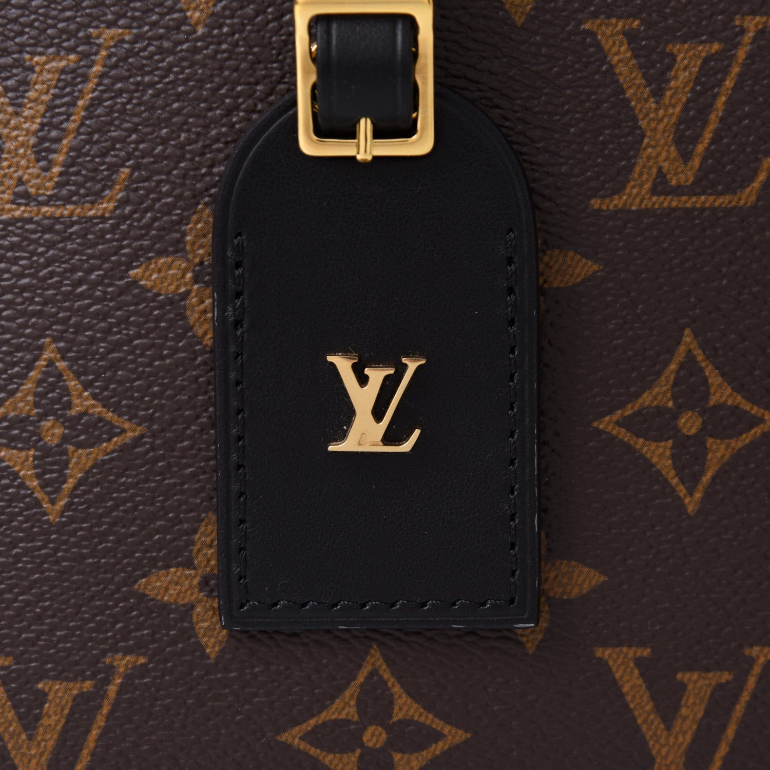 Louis Vuitton Monogram Odeon PM Black 7 of 10