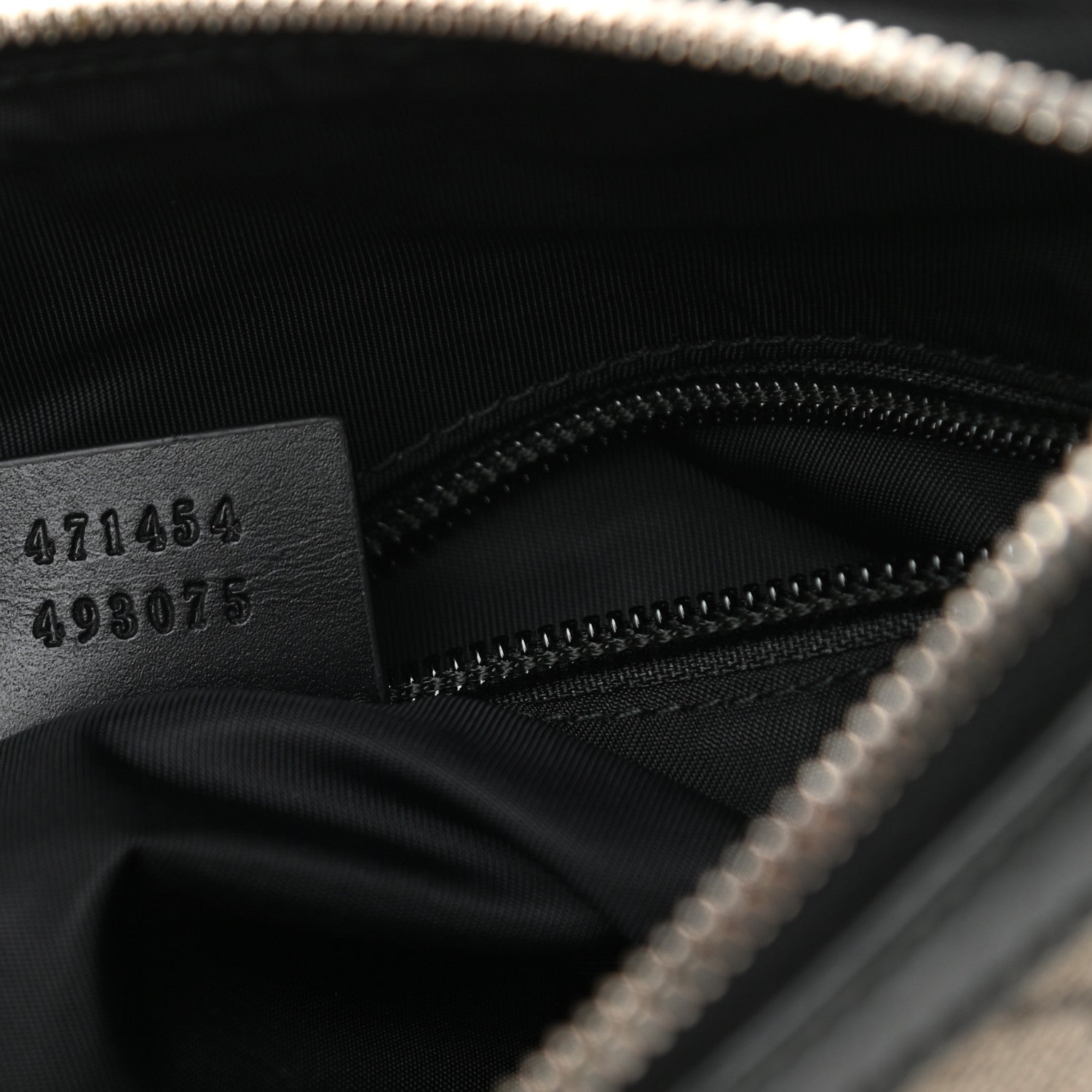 Gucci GG Supreme Monogram Web Messenger Bag Black 7 of 14