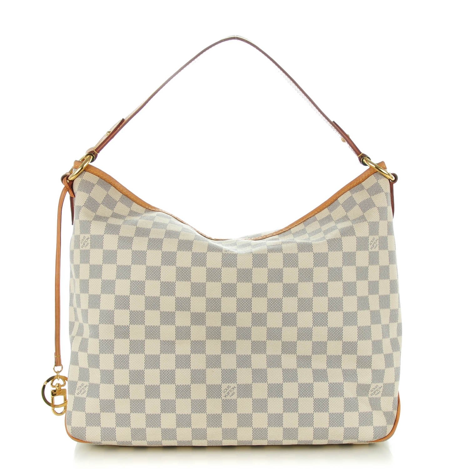 Louis Vuitton Damier Azur Delightful MM Pink 1 of 7