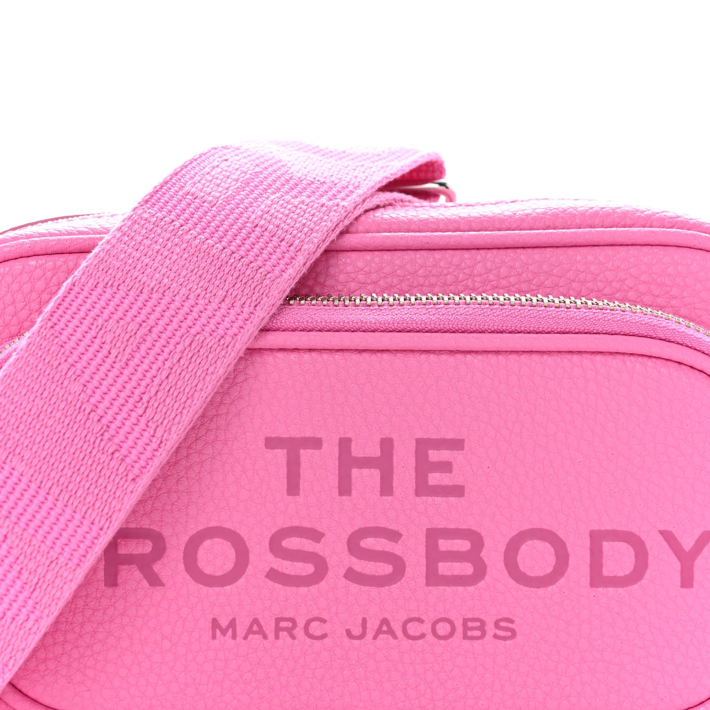 Grained Calfskin The Crossbody Bow Pink