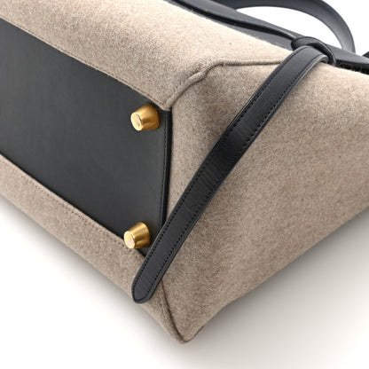 Celine Felt Smooth Calfskin Mini Belt Bag Beige 10 of 10