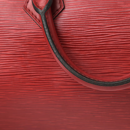Louis Vuitton Epi Speedy 30 Castillan Red 22 of 23
