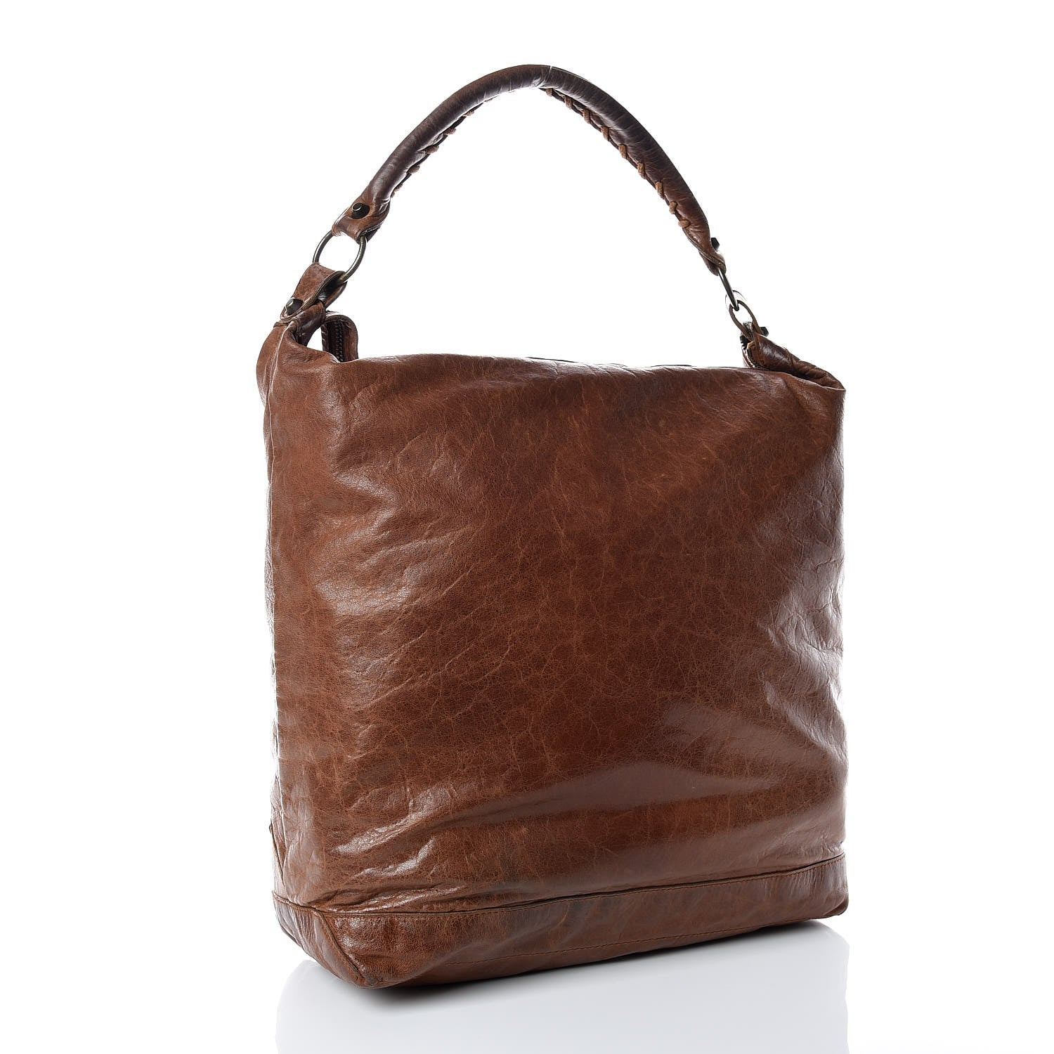 Balenciaga Agneau Classic Hardware Day Hobo Sienna 4 of 19