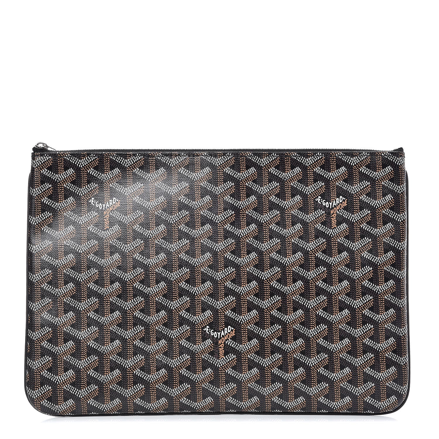 Goyard Goyardine Senat Pochette MM Black 1 of 9