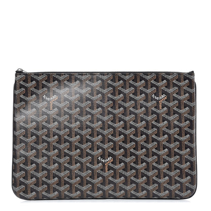 Goyard Goyardine Senat Pochette MM Black 1 of 9