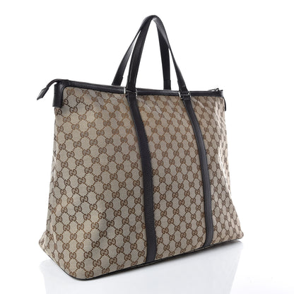 Gucci GG Monogram Large Joy Tote Bag Dark Brown 3 of 11