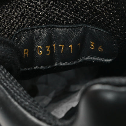 Chanel Calfskin Womens Sneakers 36 Black White 6 of 8