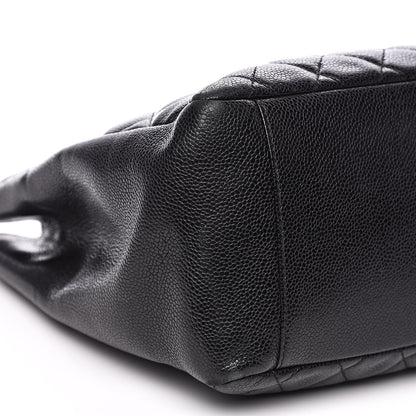 Chanel Caviar Quilted Grand Shopping Tote GST Black 9 of 16