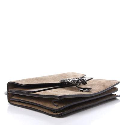 Gucci Suede Medium Dionysus Shoulder Bag Taupe 4 of 11