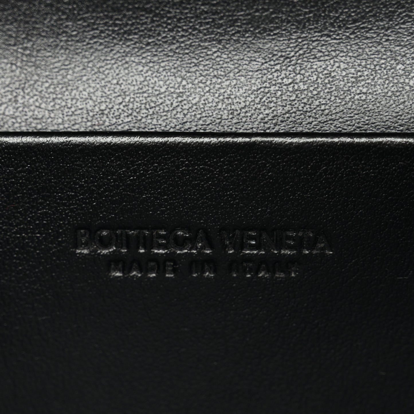 Calfskin Intrecciato Bang Bang Vanity Case Black