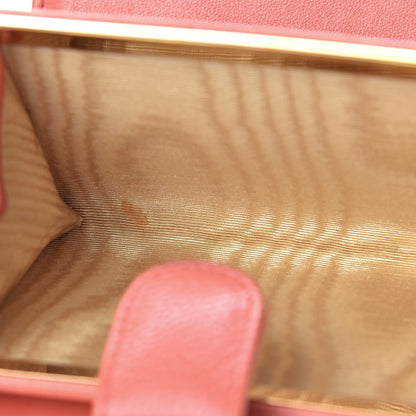 Chanel Caviar Timeless CC Zipped Pocket Wallet Light Red 9 of 17