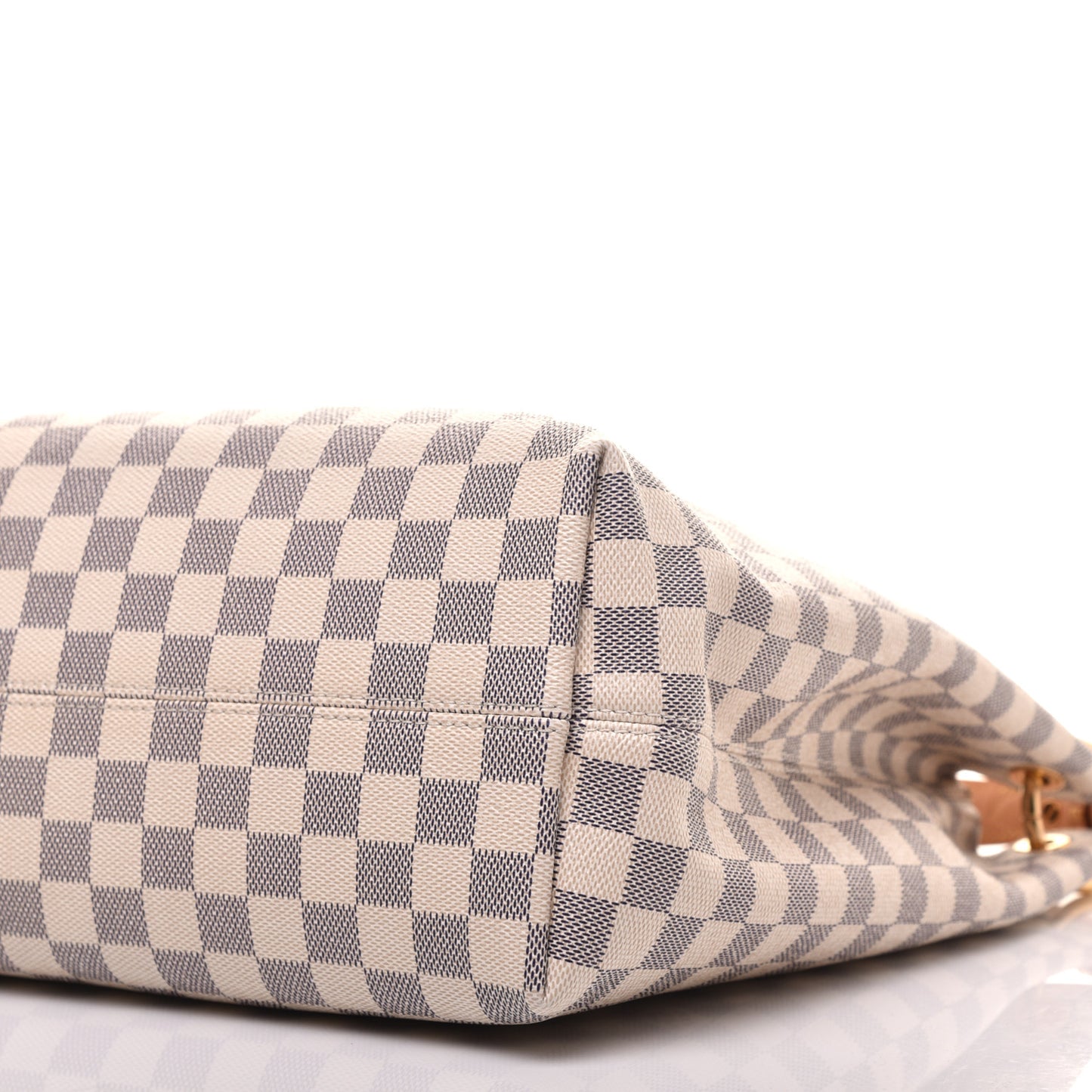Damier Azur Graceful MM Rose Ballerine