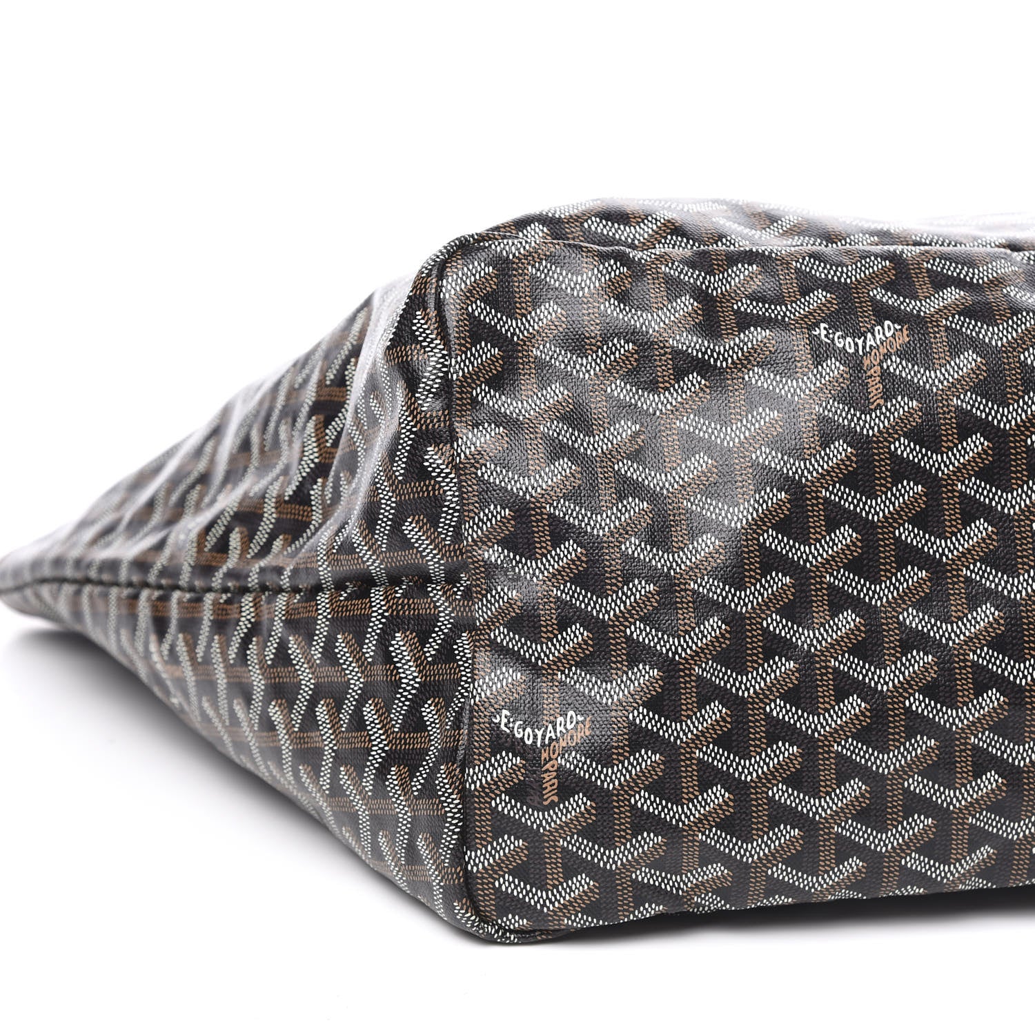 Goyard Goyardine Saint Louis GM Black Gold 9 of 11