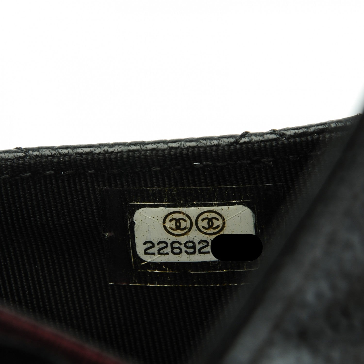 Chanel Caviar Quilted Flap Card Holder Black 7 of 8