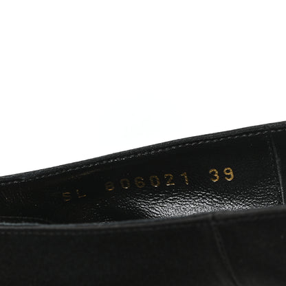 Saint Laurent Raso Regale Regine 110 Pumps 39 Black 9 of 9