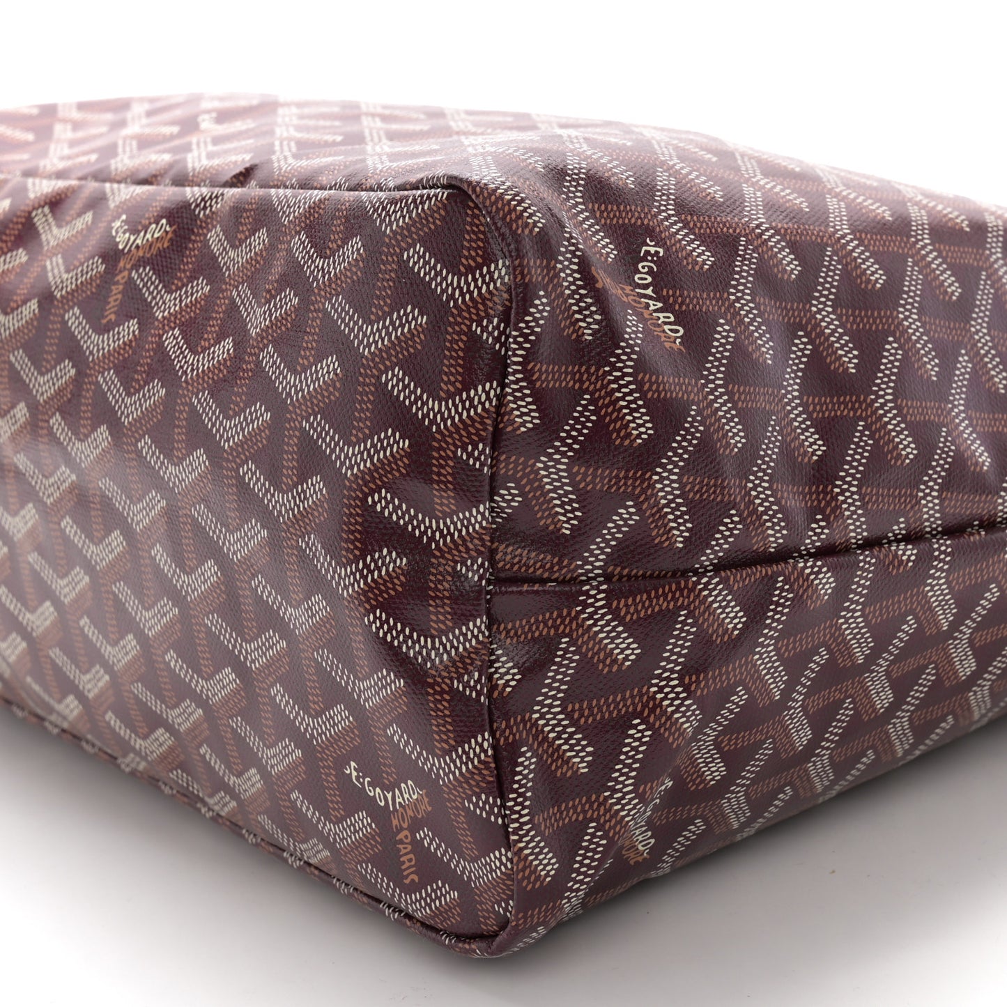 Goyardine Boheme Hobo Burgundy