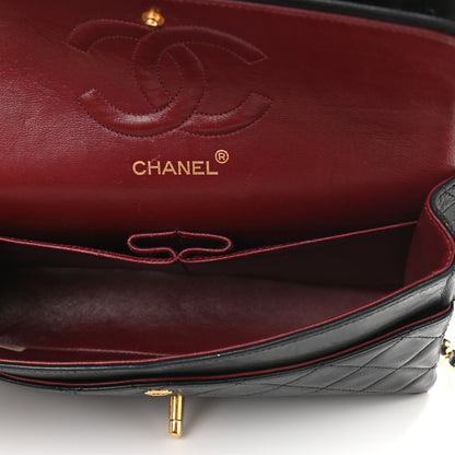 Chanel Lambskin Quilted Medium Double Flap Black 5 of 14