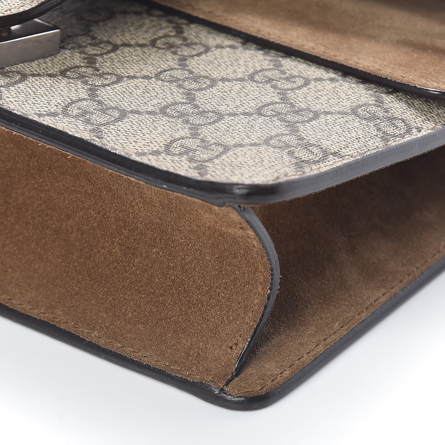 Gucci GG Supreme Monogram Mini Dionysus Shoulder Bag Taupe 9 of 10