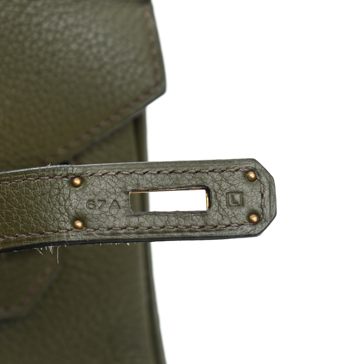 Taurillon Clemence Birkin 35 Vert Veronese