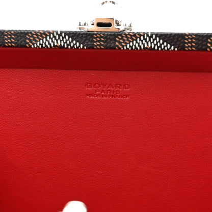Goyard Goyardine Minaudiere Trunk Bag Black 9 of 12