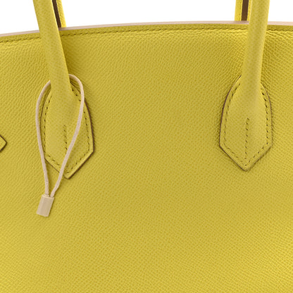 Hermes Epsom Birkin 30 Lime 10 of 10