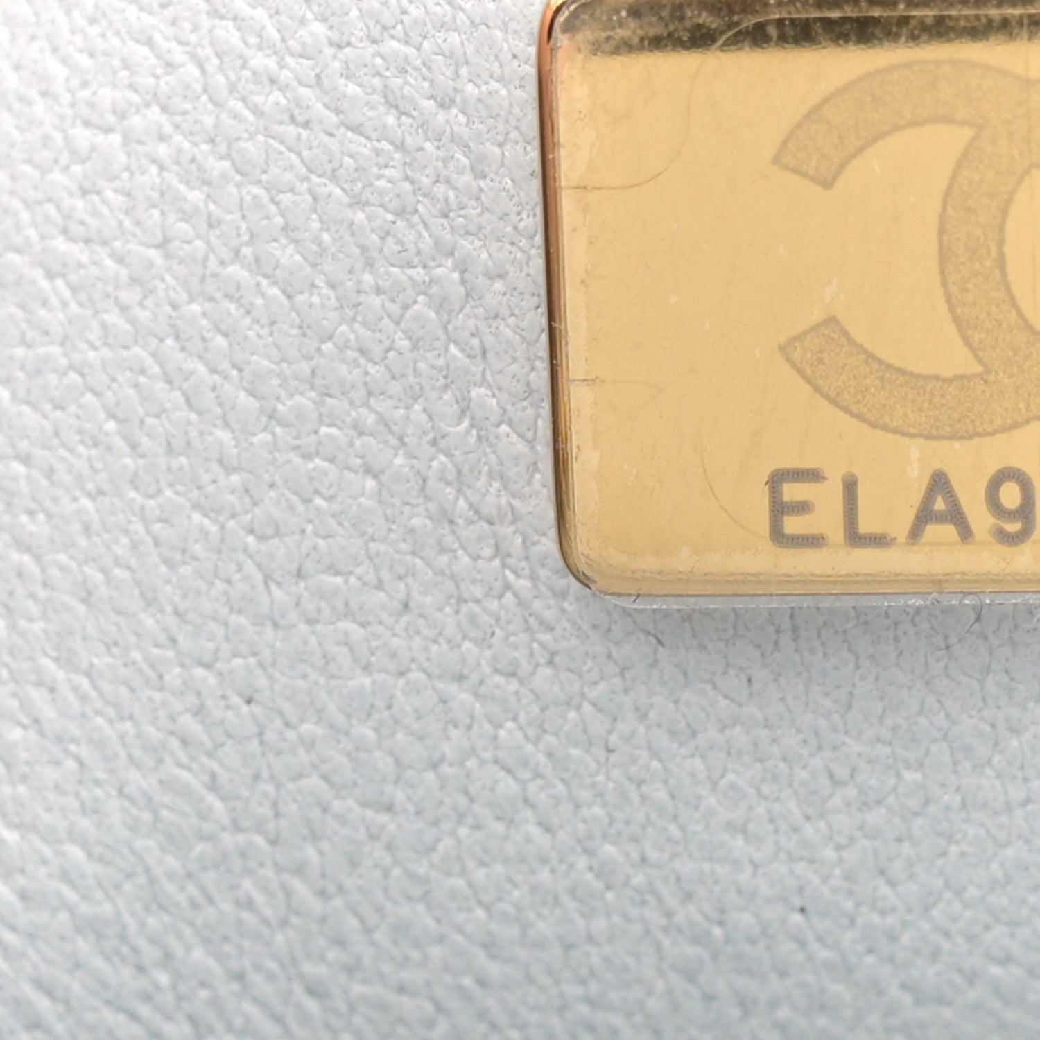 Chanel Lambskin Quilted Extra Mini Rectangular Flap Light Blue 7 of 11