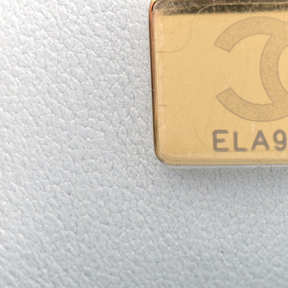 Chanel Lambskin Quilted Extra Mini Rectangular Flap Light Blue 7 of 11